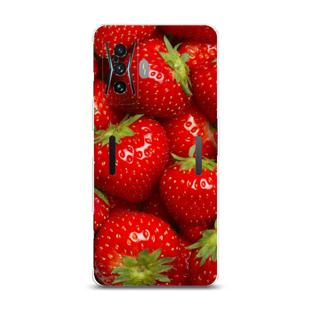 

Чехол Awog на Xiaomi Redmi K50 GE/F4 GT "Клубника", Разноцветный, 314350-10