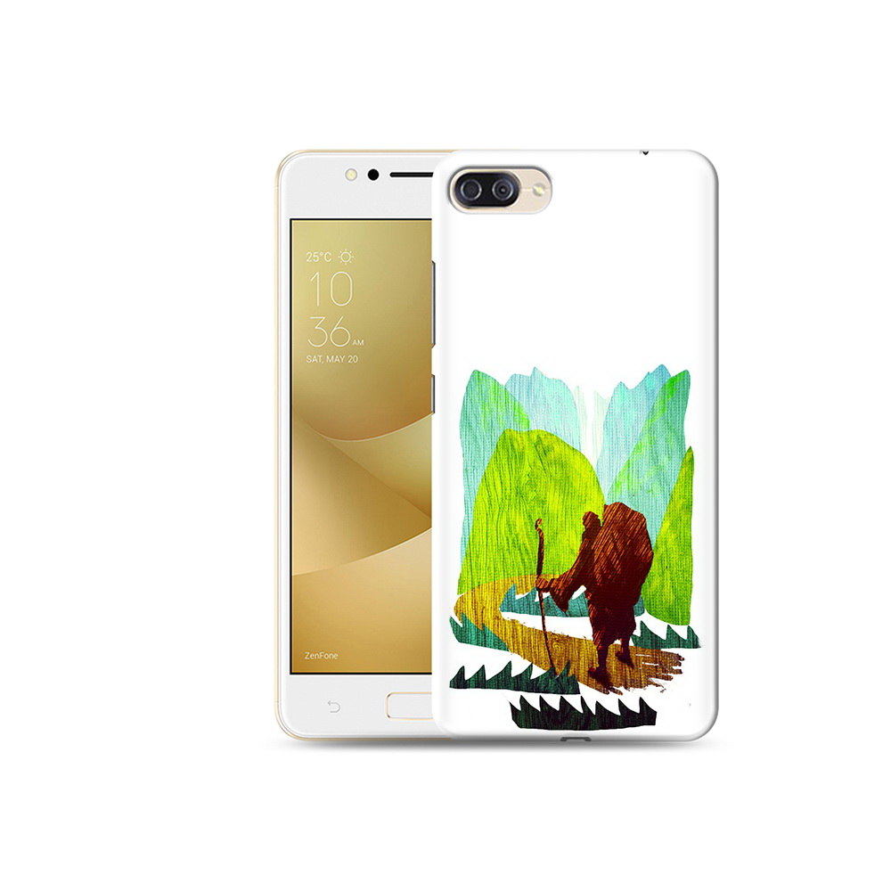 

Чехол MyPads Tocco для Asus ZenFone 4 Max (ZC520KL) Лесная тропа (PT91421.650.106), Прозрачный, Tocco