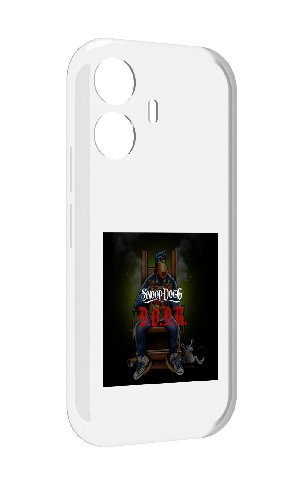 

Чехол MyPads Snoop Dogg B для Vivo Y77E / Vivo iQOO Z6 Lite, Прозрачный, Tocco