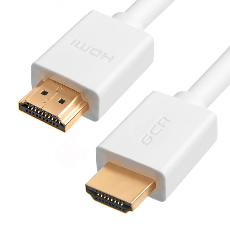 фото Кабель gcr hdmi 2.0 10м, белый (gcr-hm761-10.0m)