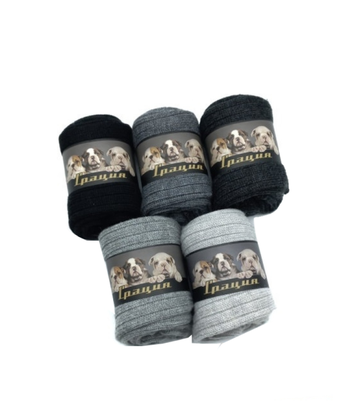 Комплект носков мужских Bodom gra серых; черных; серебристых 41-46
