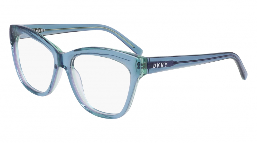 фото Оправа для очков женская dkny dky-1d50495416430, дымчатый бирюзовый