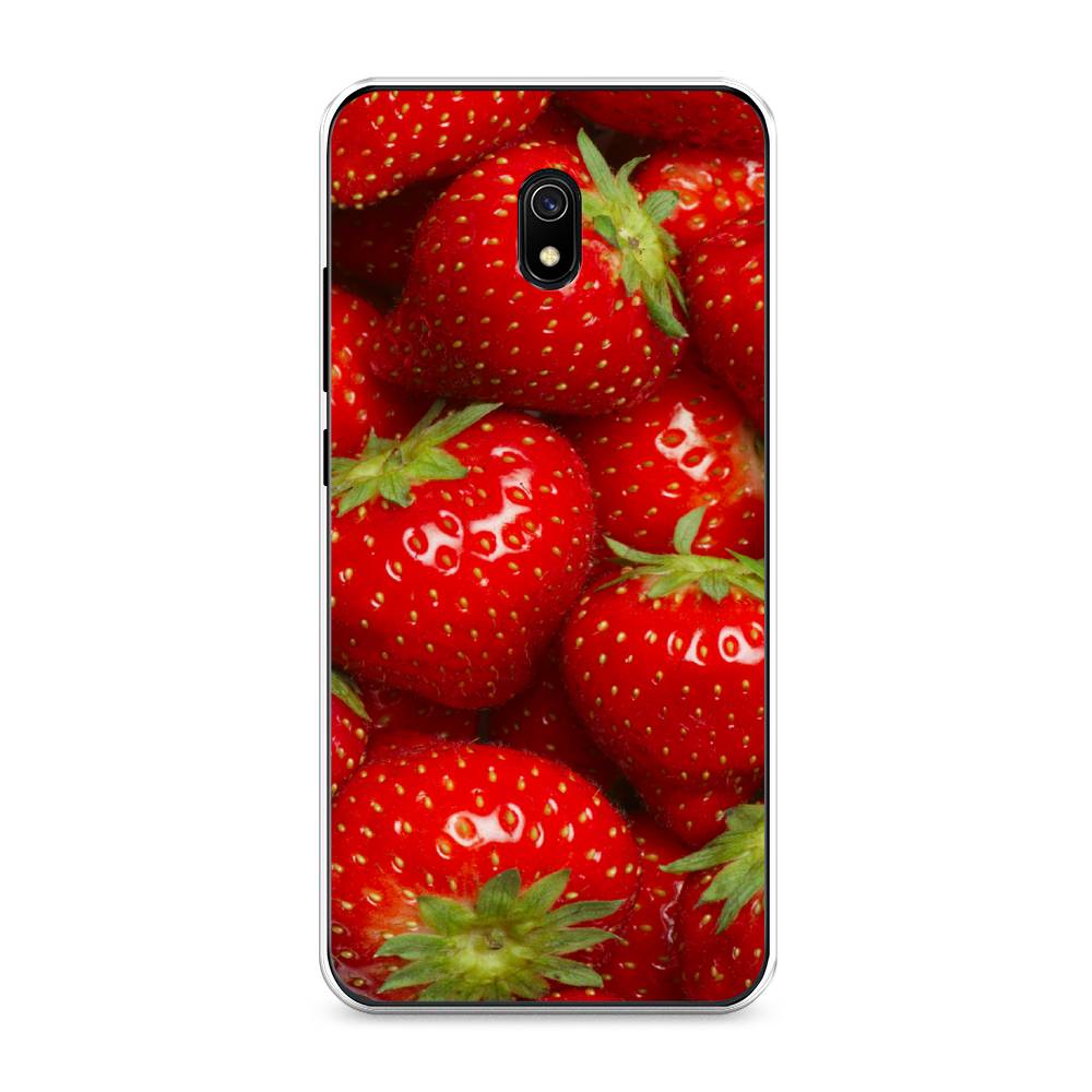 

Чехол Awog на Xiaomi Redmi 8A "Клубника", Разноцветный, 37250-10