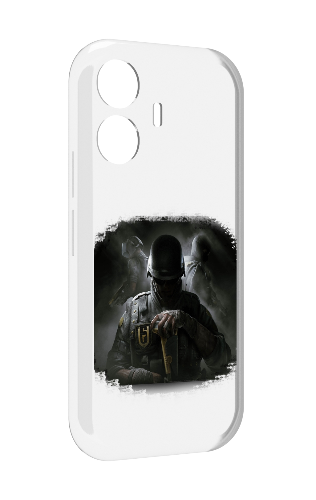 

Чехол MyPads Rainbow Six Siege для Vivo Y77E / Vivo iQOO Z6 Lite, Прозрачный, Tocco