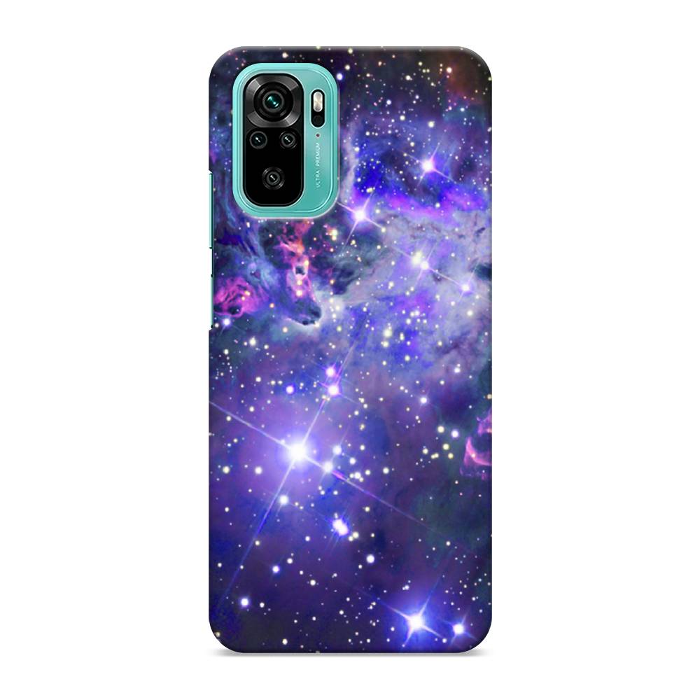

Пластиковый чехол "Яркая галактика" на Xiaomi Redmi Note 10S, 39920-3