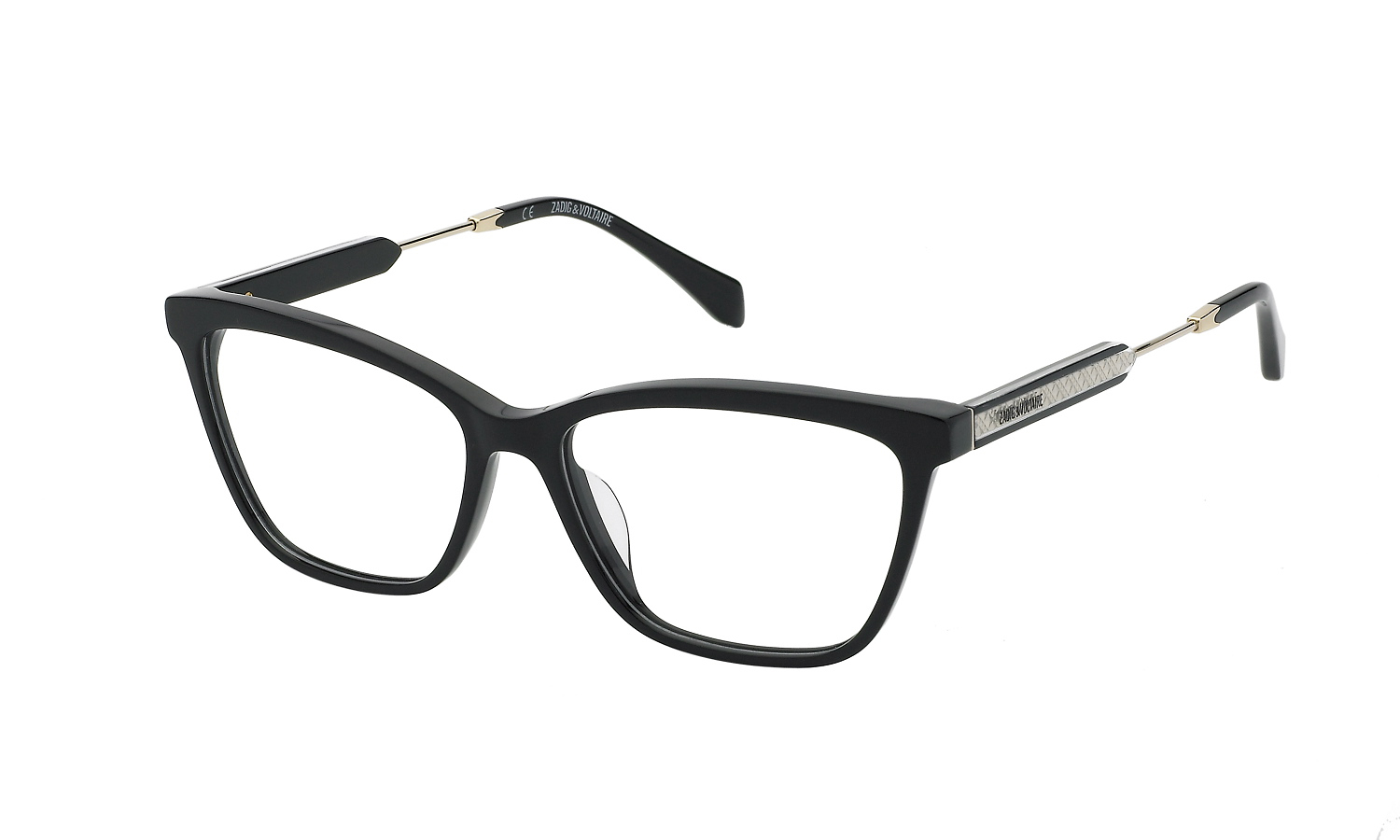 

Оправа для очков женская Zadig&Voltaire ZIV-1VZV342550700, черный, ZIV-1VZV342550700