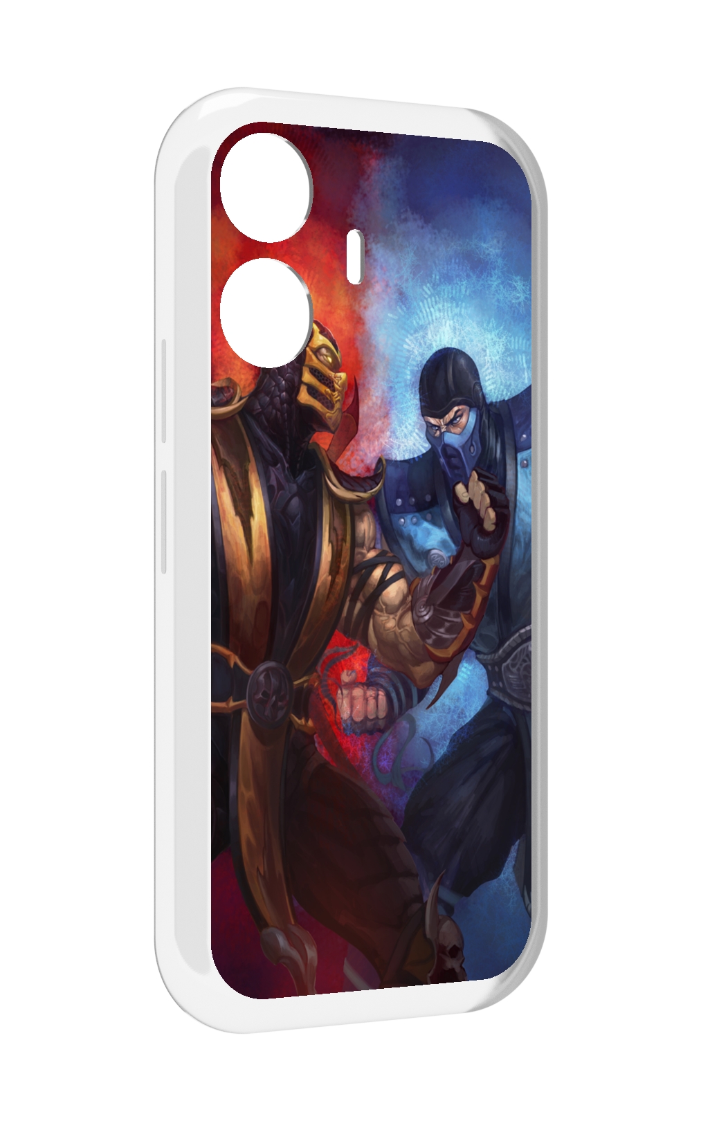 

Чехол MyPads Mortal Kombat art для Vivo Y77E / Vivo iQOO Z6 Lite, Прозрачный, Tocco