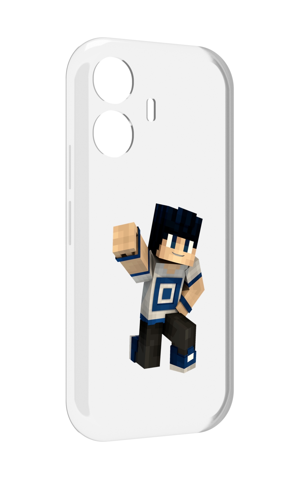 

Чехол MyPads Minecraft-1 для Vivo Y77E / Vivo iQOO Z6 Lite, Прозрачный, Tocco