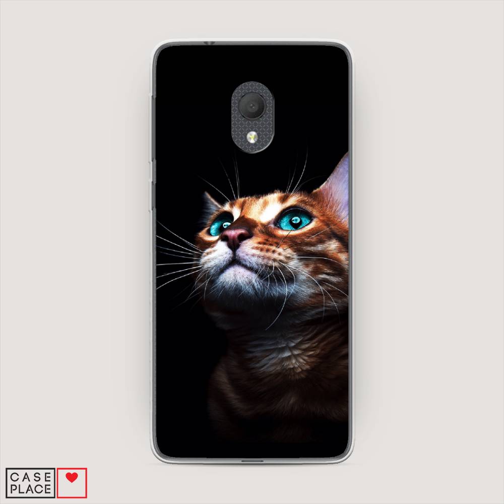 

Чехол Awog на Alcatel 1C 5003D (2019) / Алкатель 1C 5003D (2019) "Мечтательный кот", 170650-1