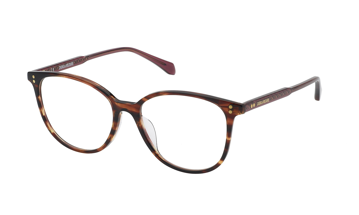

Оправа для очков женская Zadig&Voltaire ZIV-1VZV3335309RS, коричневый, ZIV-1VZV3335309RS