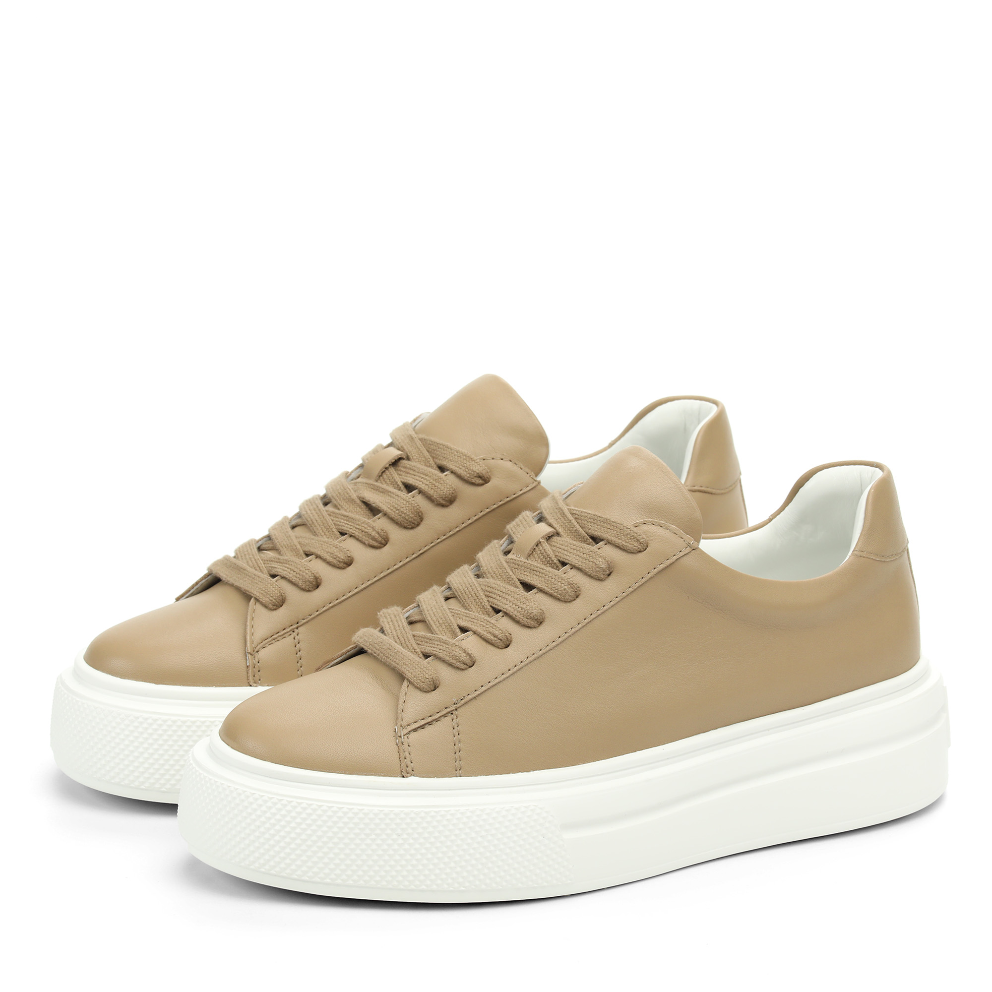 Кеды женские RESPECT PREMIUM IS73-178265 коричневые 39 RU 10791₽