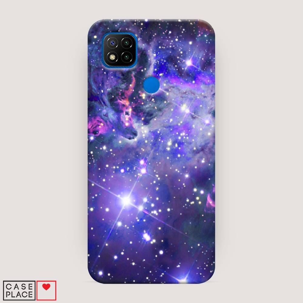 

Пластиковый чехол "Яркая галактика" на Xiaomi Redmi 9C, 39020-3