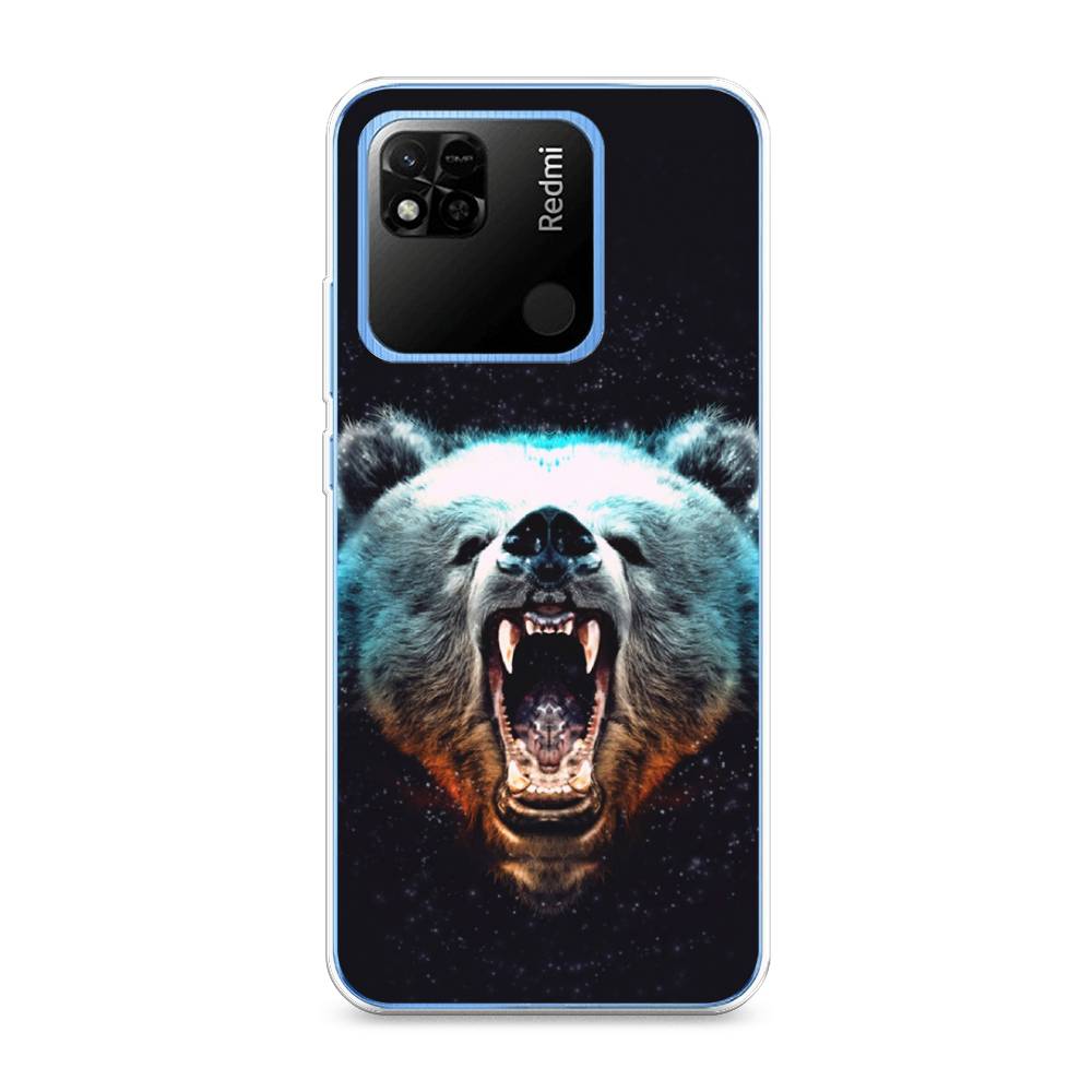 

Чехол Awog на Xiaomi Redmi 10A "Медведь", Разноцветный, 313950-2