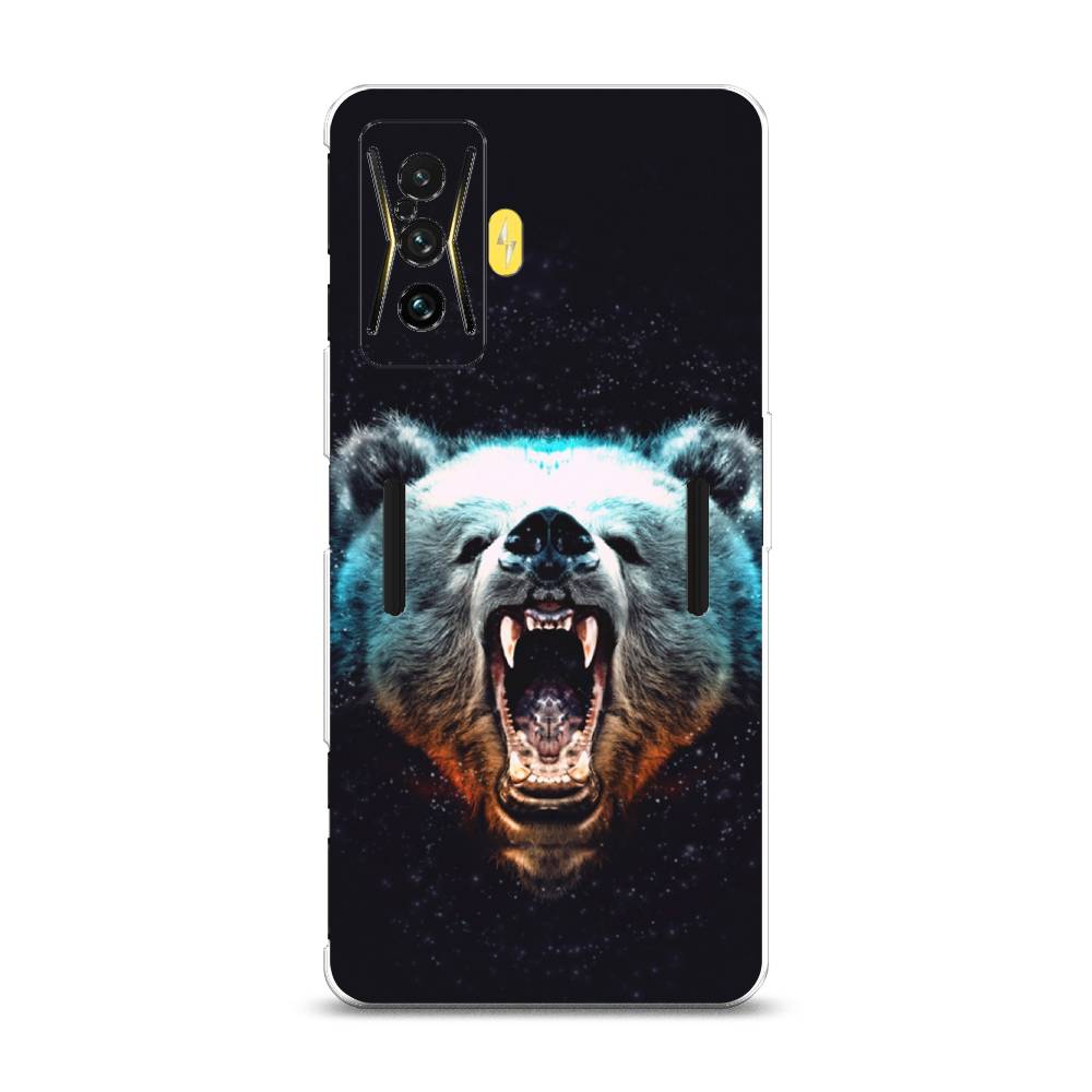 

Чехол Awog на Xiaomi Redmi K50 GE/F4 GT "Медведь", Разноцветный, 314950-2