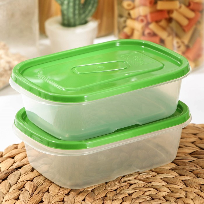 

Набор контейнеров пищевых Good & Good, 450 мл, 2 шт, цвет МИКС, В ассортименте