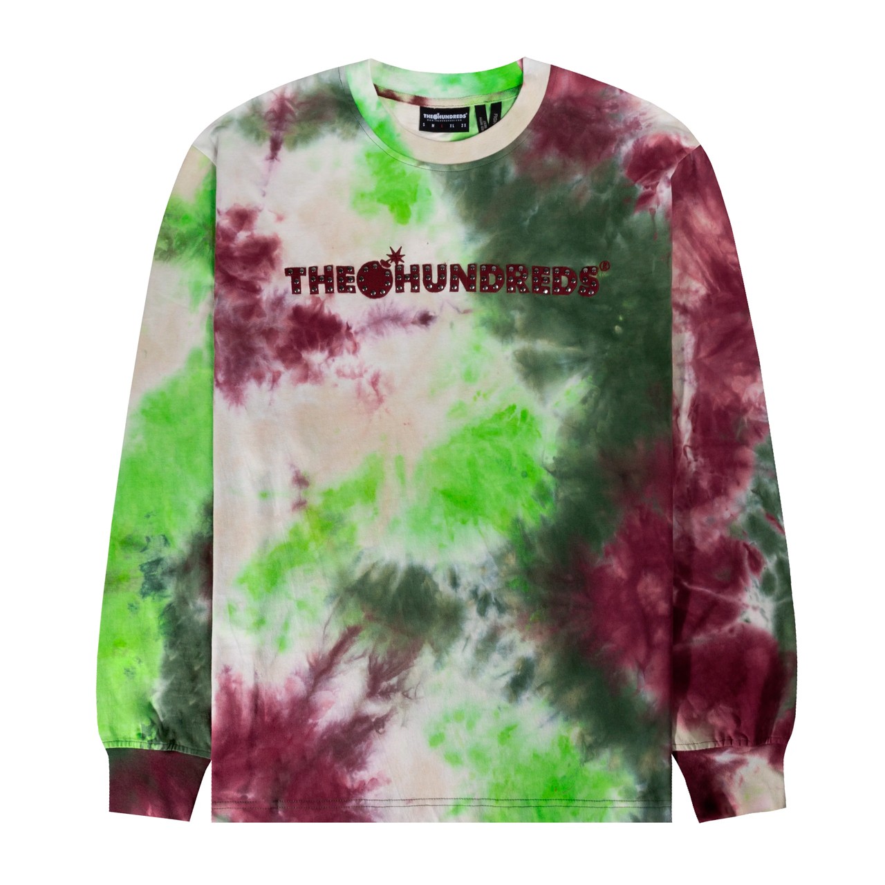 Лонгслив мужской The Hundreds T23P209004 разноцветный XL