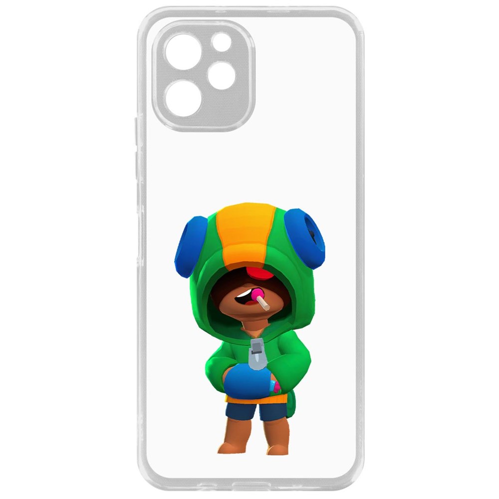 Чехол-накладка Brawl Stars-Леон для Huawei Nova Y61