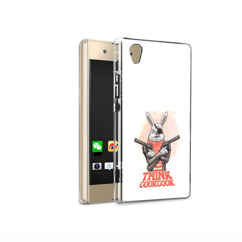 

Чехол MyPads Tocco для Sony Xperia XA1 Ultra кролик пират (PT67027.252.419), Прозрачный, Tocco