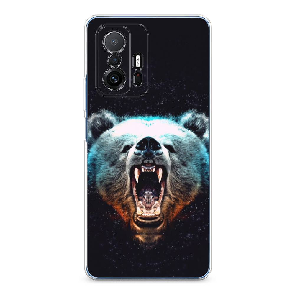 

Чехол Awog на Xiaomi Mi 11T/11T Pro "Медведь", Разноцветный, 313750-2