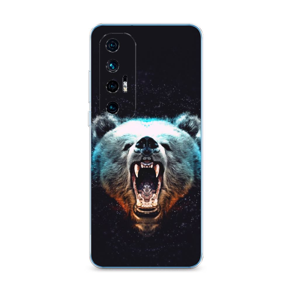 

Чехол Awog на Xiaomi Mi 10S "Медведь", Разноцветный, 310550-2