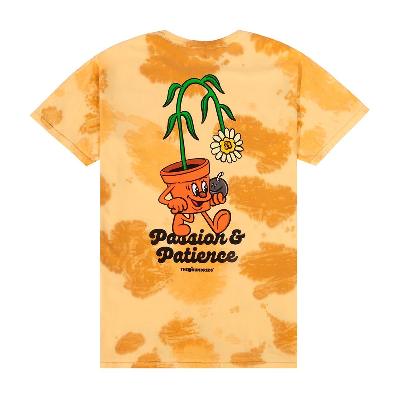 Футболка мужская The Hundreds T23P201014_MULTIPLE оранжевая XL