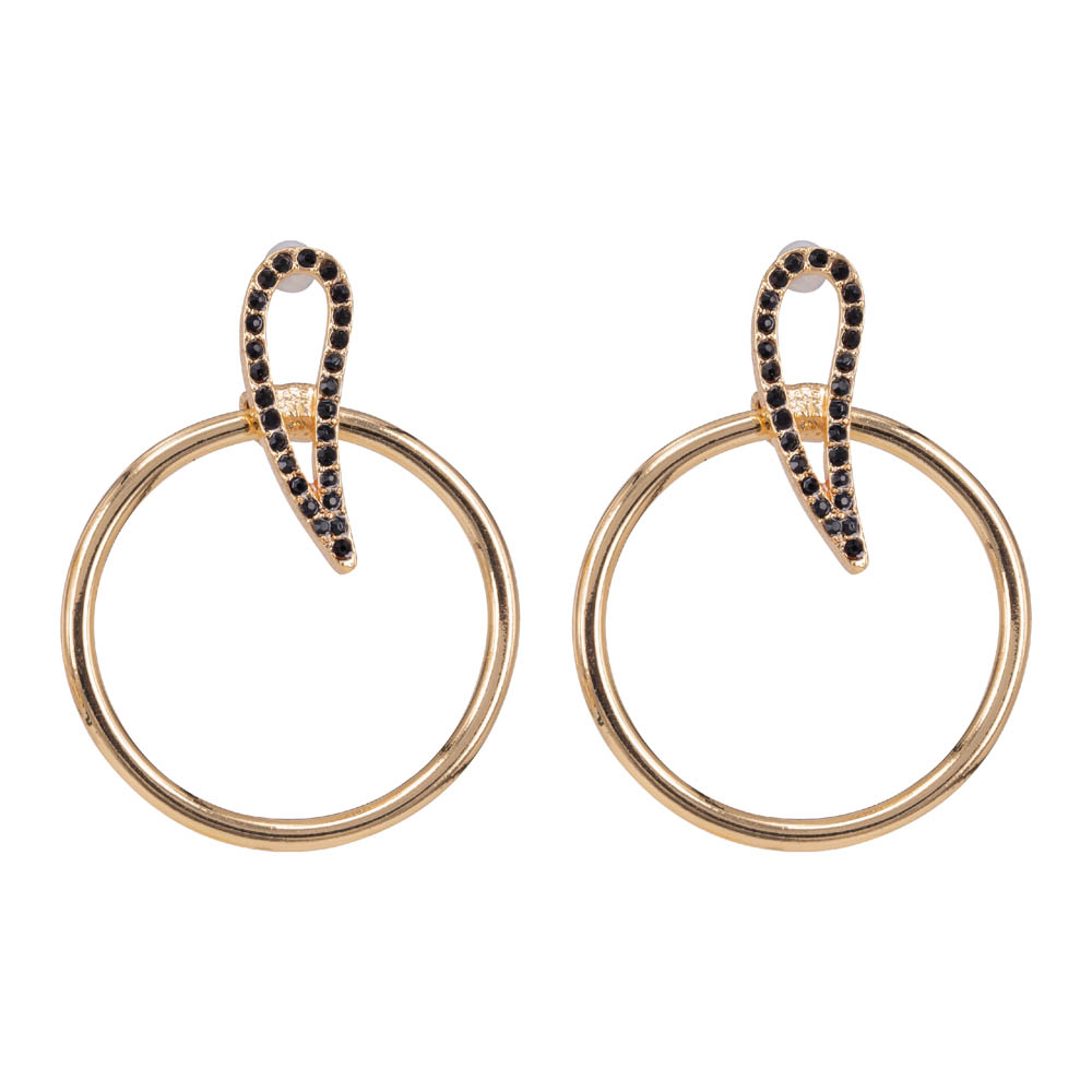 

Серьги из бижутерного сплава OTOKODESIGN 1-56739, стразы, 1-56739