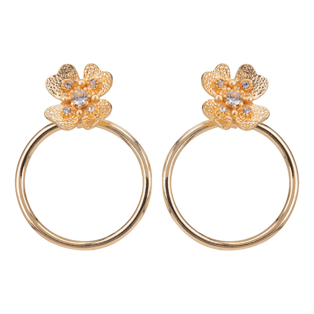 

Серьги из бижутерного сплава OTOKODESIGN 1-56750, стразы, 1-56750