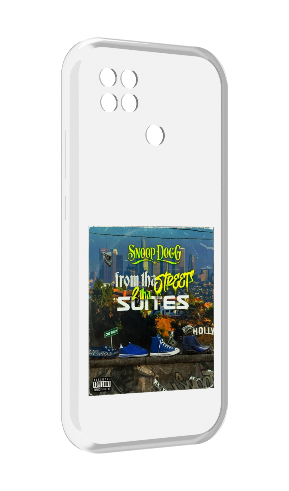 

Чехол Mypads Snoop Dogg From The Street 2 Tha Suites Для Poco C40, Прозрачный, Tocco