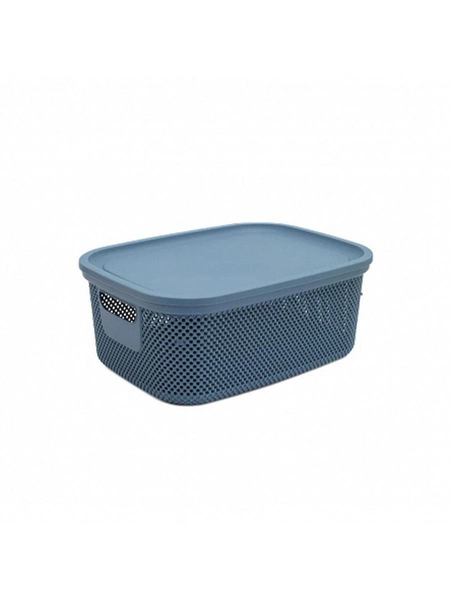 

Набор корзинок Hobby life Nickel 12л 28.5x38x15.2см с крышкой 2 шт