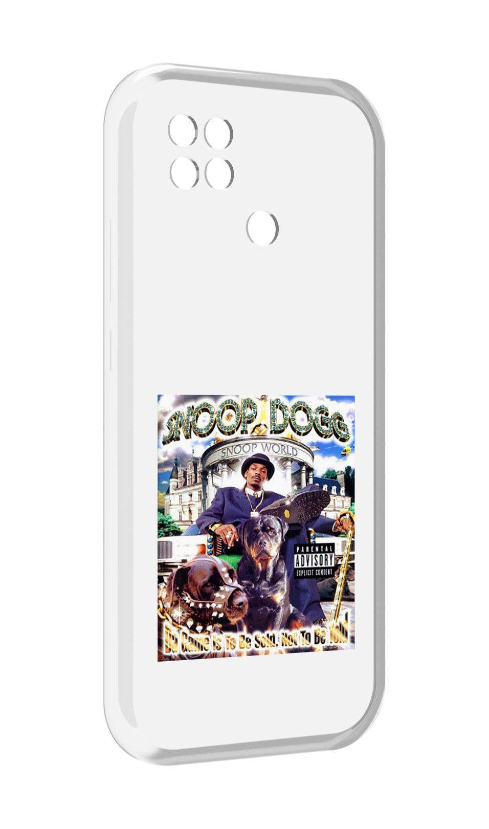 

Чехол Mypads Snoop Dogg Da Game Is To Be Sold, Not To Be Told Для Poco C40, Прозрачный, Tocco