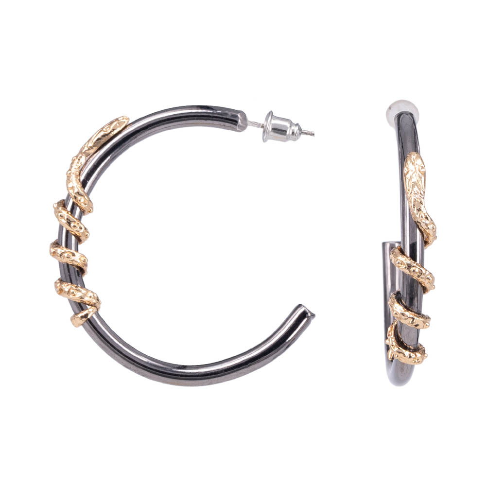 

Серьги конго из бижутерного сплава OTOKODESIGN 1-56647, 1-56647