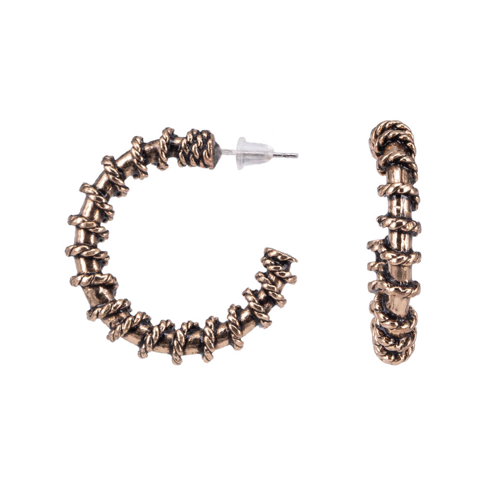 

Серьги конго из бижутерного сплава OTOKODESIGN 1-56642, 1-56642