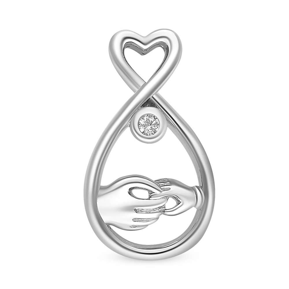 

Подвеска из серебра с фианитом 585Gold 703004770, 703004770