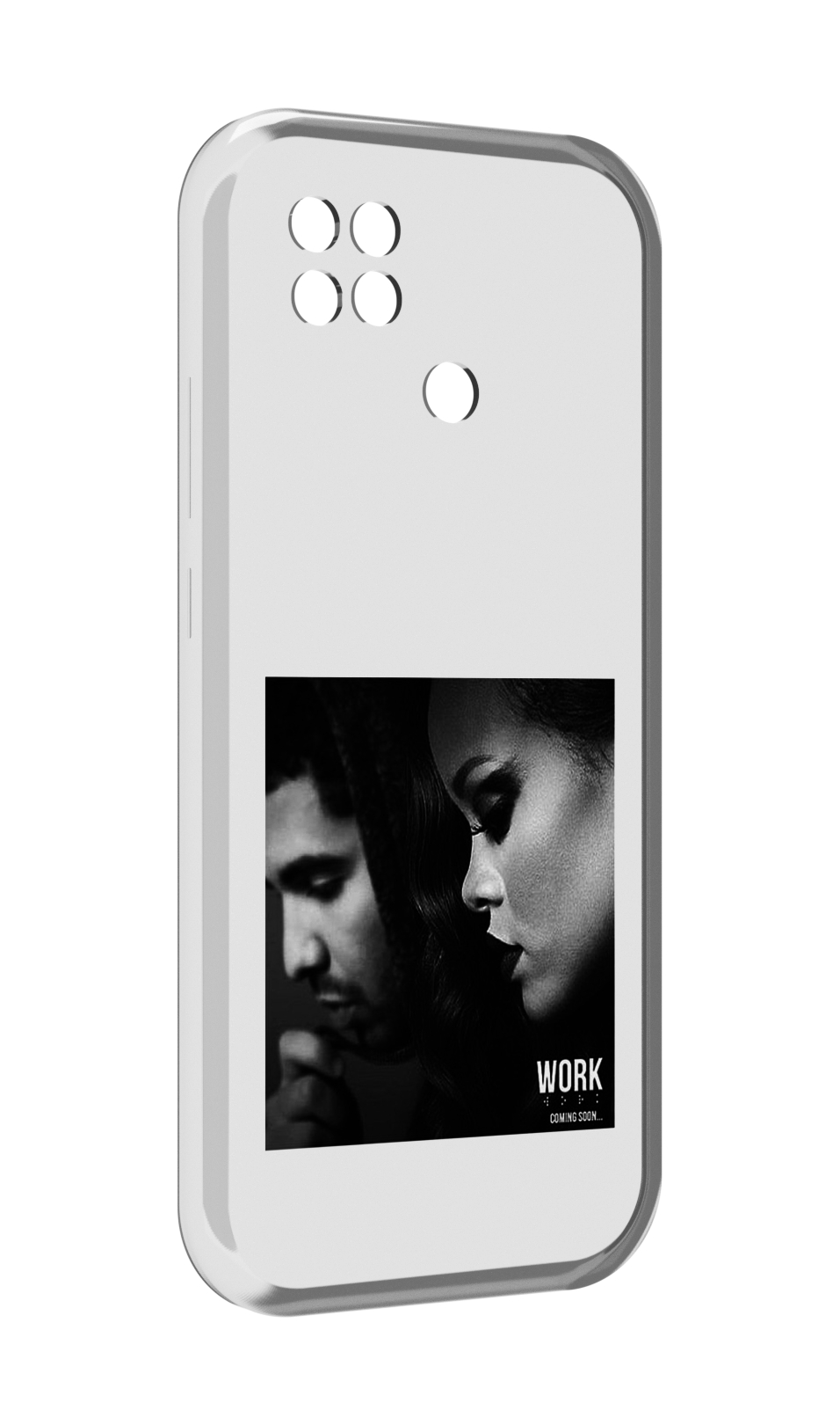 

Чехол Mypads Rihanna Feat Для Poco C40, Прозрачный, Tocco
