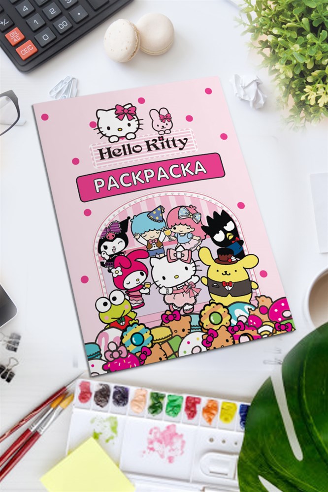 Картина по номерам hello kitty