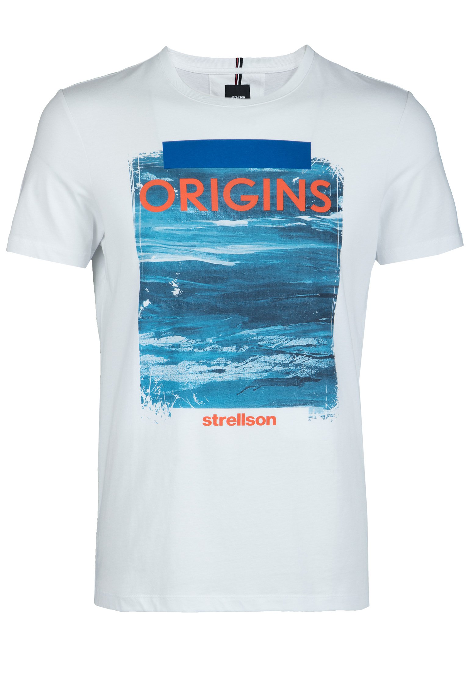 

Футболка мужская Strellson 108351 белая XS, 108351