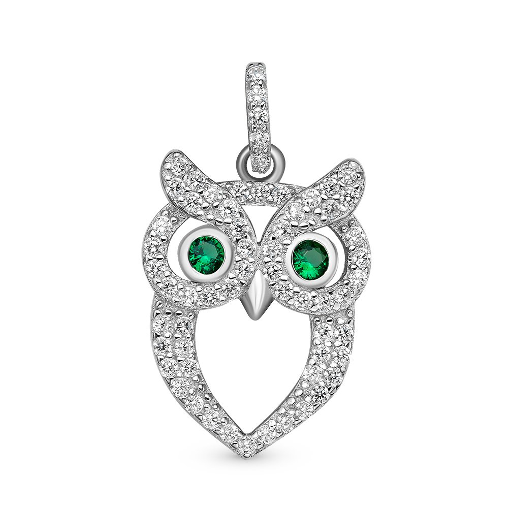 

Подвеска из серебра с фианитом 585Gold 703004348, 703004348
