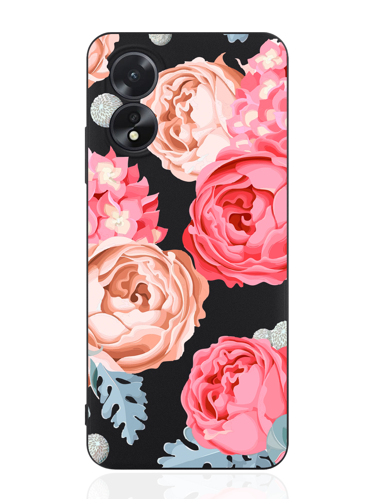 

Чехол для смартфона Oppo A38 4G Пионы, Розовый, Oppo A38 4G
