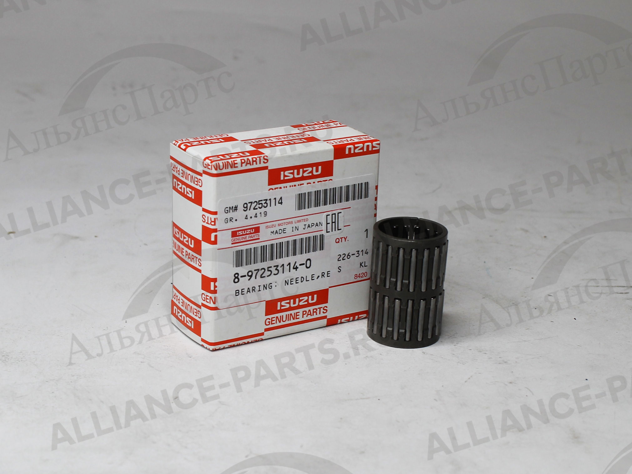 

Подшипник Игольчатый Задней Передачи Кпп Myy5t/Myy6s ISUZU 8972531140