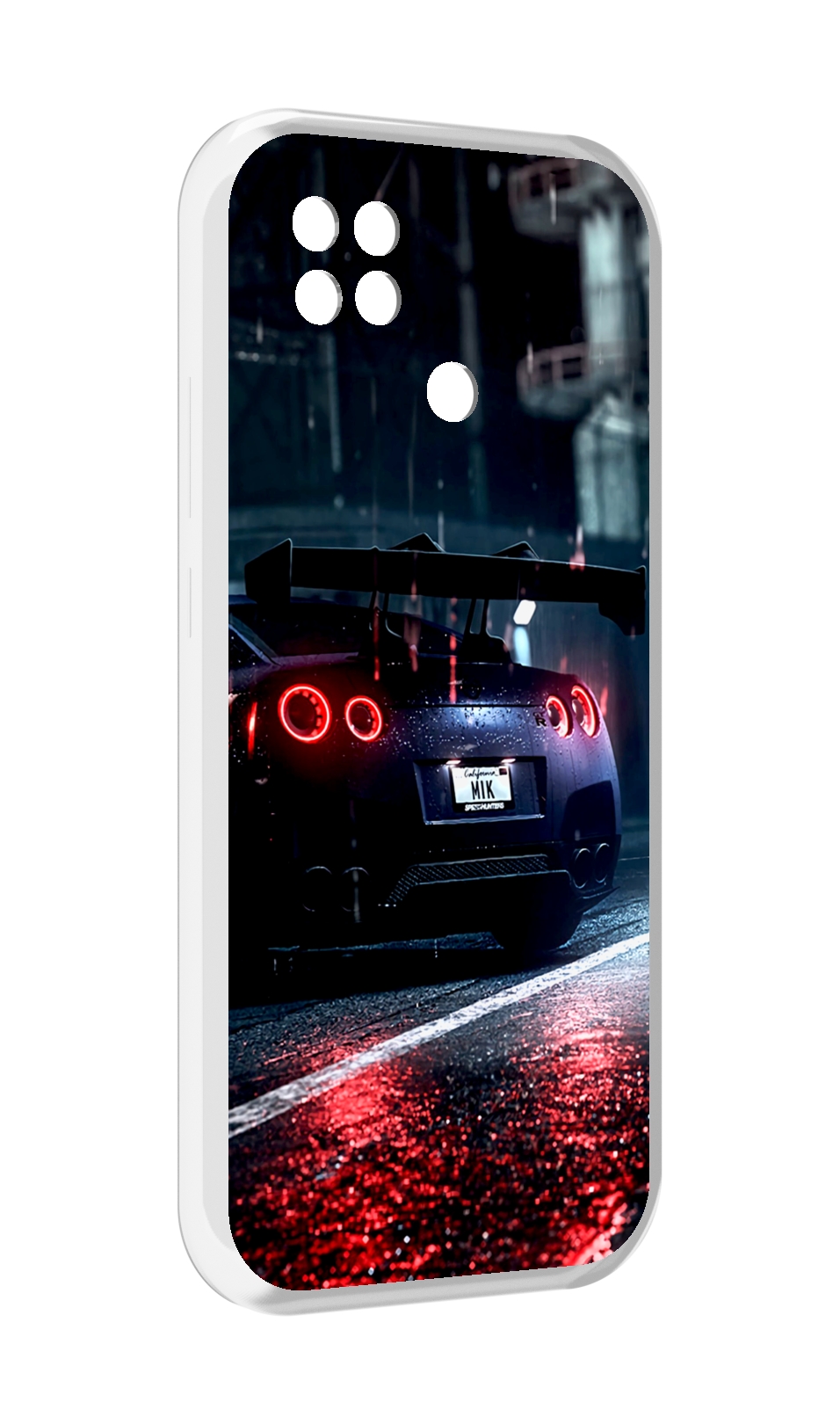 

Чехол MyPads Nissan Skyline для Xiaomi Poco C40, Прозрачный, Tocco