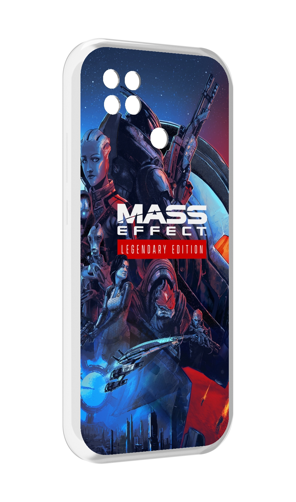 

Чехол Mypads Mass Effect Legendary Edition Для Poco C40, Прозрачный, Tocco