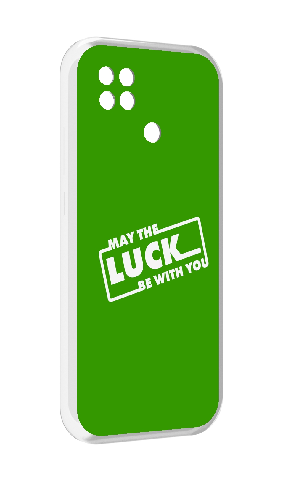 

Чехол MyPads Luck green для Xiaomi Poco C40, Прозрачный, Tocco