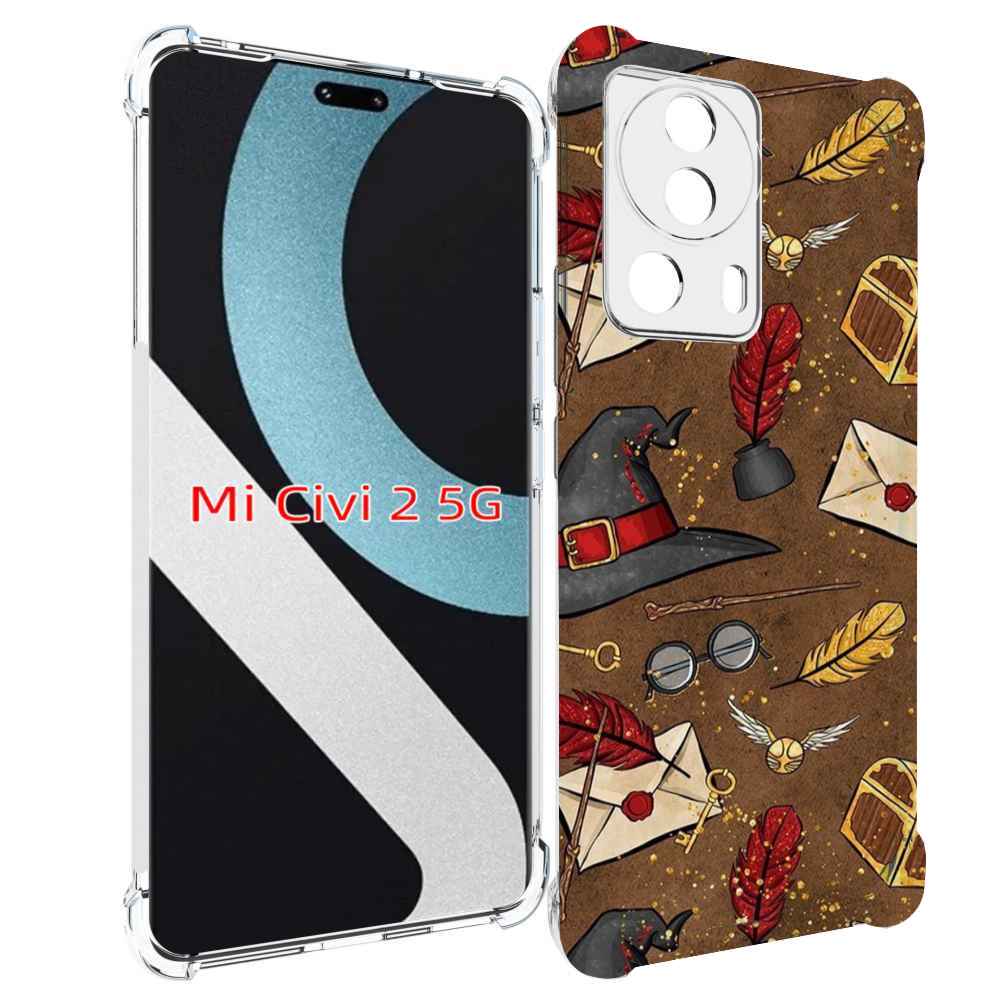 

Чехол MyPads гарри-поттер-вайб для Xiaomi Civi 2, Прозрачный, Tocco