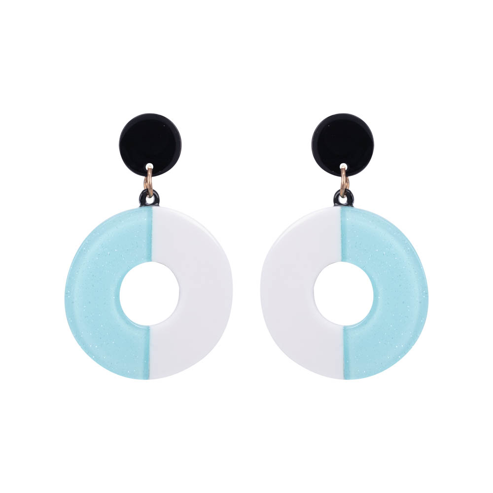 

Серьги подвески из бижутерного сплава OTOKODESIGN 1-56617, акрил, 1-56617
