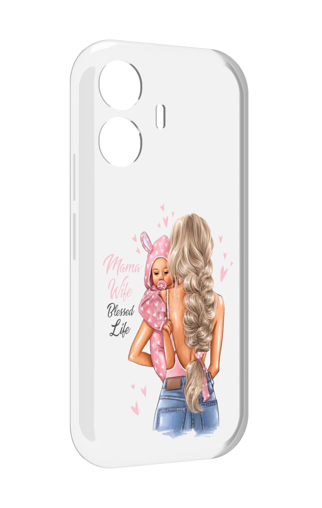 

Чехол MyPads Mama-wibe для Vivo Y77E / Vivo iQOO Z6 Lite, Прозрачный, Tocco