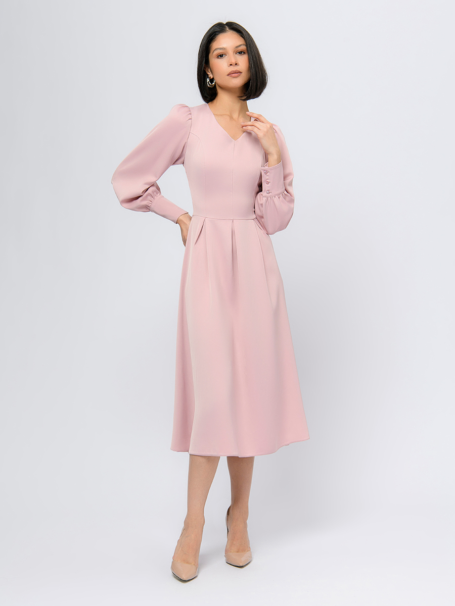 

Платье женское 1001dress 103117 розовое 54 RU, Розовый, 103117