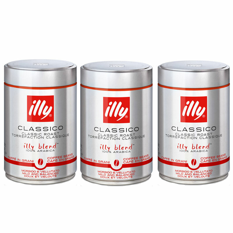 кофе в зернах Illy Caffe средняя обжарка, 250 г x 3 шт