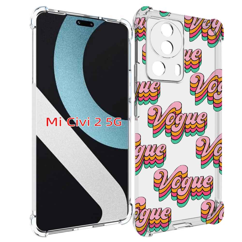

Чехол MyPads вогуе для Xiaomi Civi 2, Прозрачный, Tocco