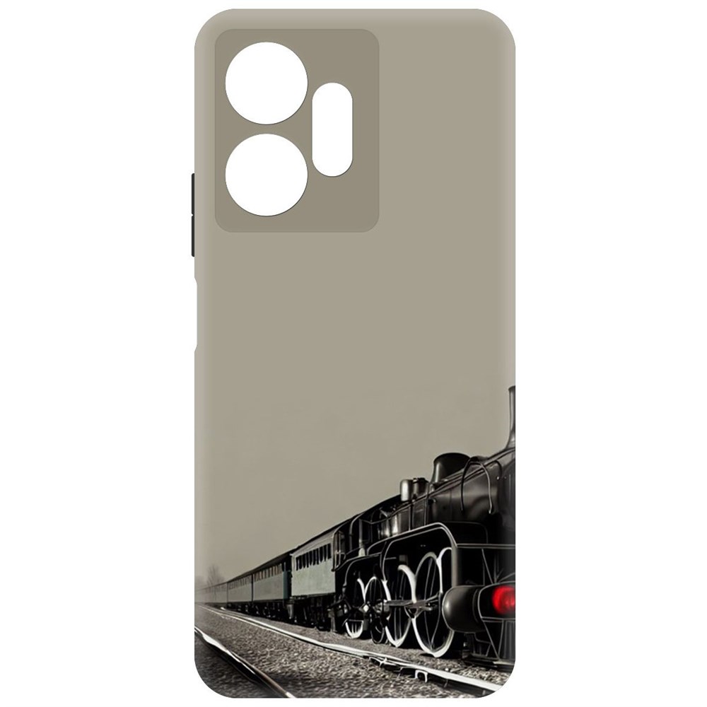 

Чехол-накладка Софт Паровоз для Infinix Zero 20 4G, Черный