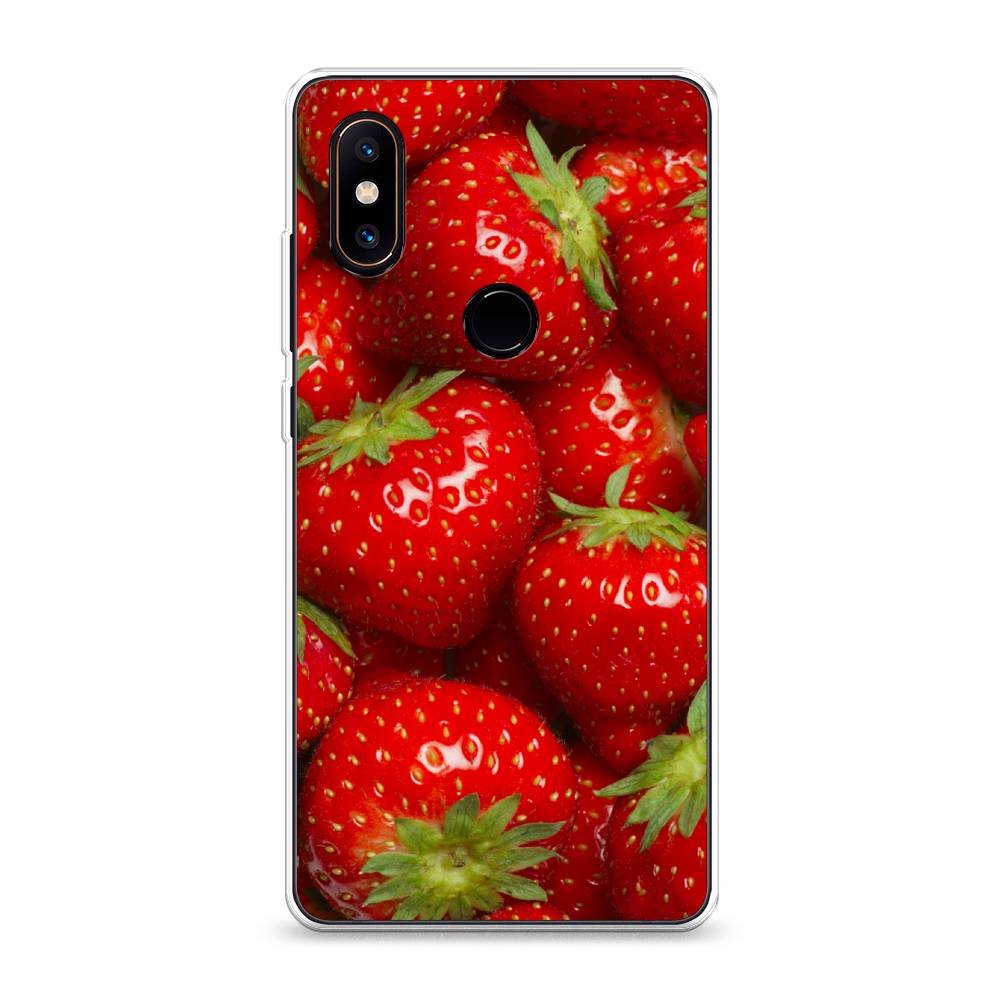 

Чехол Awog на Xiaomi Mi Mix 2S "Клубника", Разноцветный, 33450-10